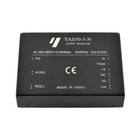 YAS50-5-N DC/DC CONV. 50W 5V YAS50–5–N - 1