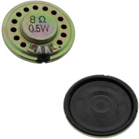 YD30B8R-T5-0.5W SPEAKER 8R 0.5W 94DB 30X5MM - 1