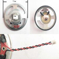 YD77-16 SPEAKER 16R 0.5W 90DB 57X18MM - 1