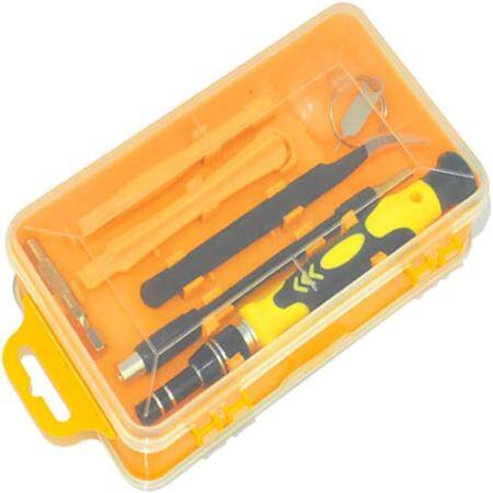 Yellow 115 in 1 Multi-Purpose Screwdriver Set - Plastic Box - 2