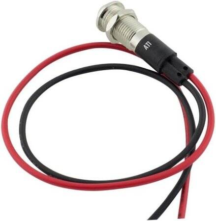 Yellow 6V AD22C-16 LED Metal Indicator Light - 2