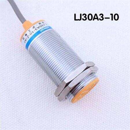 Yellow Embedded Type LJ30A3-10-Z/AX NPN DC6-36V Inductive Proximity Sensor Switch - 3