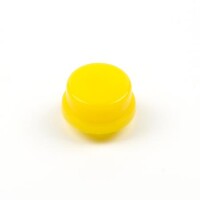 Yellow Round Cap For Square Tactile Switch - 1