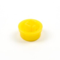 Yellow Round Cap For Square Tactile Switch - 3