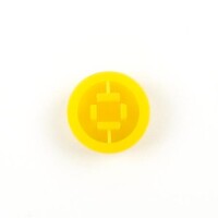 Yellow Round Cap For Square Tactile Switch - 4