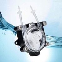 Yeşil NKP-DC-B04G 12V Minyatür Peristaltik Sıvı Pompası BPT Tüplü Tüp Boyutu 1mm ID x 3.3mm OD Minimum akış 11ML/Min - 2