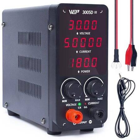 YIHUA3005D Düzenlenmiş Ayarlanabilir DC Güç Kaynağı US Fişli - 1