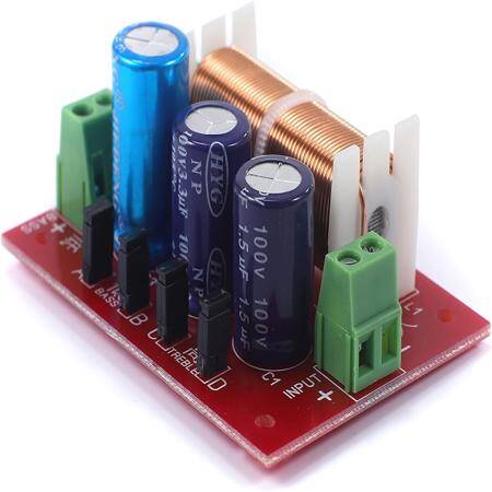 YLY-2088 400W Ayarlanabilir 2 Kanallı Ses Hoparlör Frekans Bölücü Tam Aralıklı Tiz Bas - 2