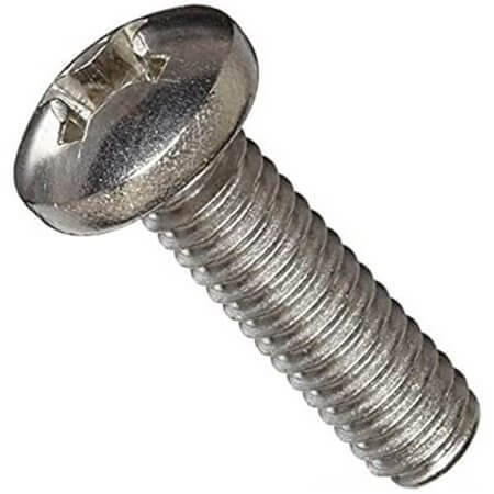 YSB VİDA 3X12 GÜMÜŞ YILDIZ SİLİNDİR BAŞLI METRİK VİDA M3 12MM GÜMÜŞ - 1