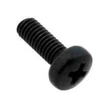 YSB VİDA 3X6 SİYAH YILDIZ SİLİNDİR BAŞLI METRİK VİDA M3 6MM SİYAH - 1