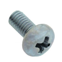YSB VİDA 3X8 GÜMÜŞ YILDIZ SİLİNDİR BAŞLI METRİK VİDA M3 8MM GÜMÜŞ - 1