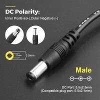 Yüksek Kaliteli Tam Amper 12V 1.5A Adaptör UK Fişli - 3