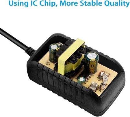 Yüksek Kaliteli Tam Amper 12V 1A Adaptör UK Fişli - 3
