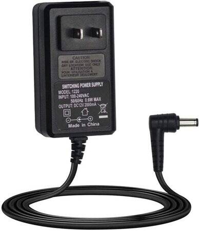 Yüksek Kaliteli Tam Amper 12V 2A Adaptör US Fişli - 1
