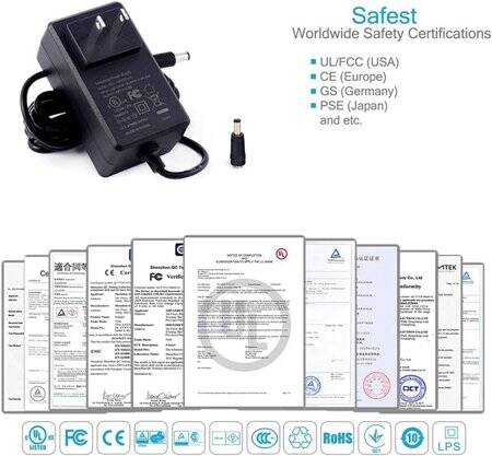 Yüksek Kaliteli Tam Amper 12V 3A Adaptör AU Fişli - 4