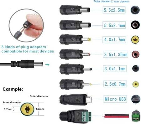 Yüksek Kaliteli Tam Amper 15V 1A Adaptör AU Fişli - 2