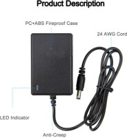 Yüksek Kaliteli Tam Amper 15V 2A Adaptör UK Fişli - 3
