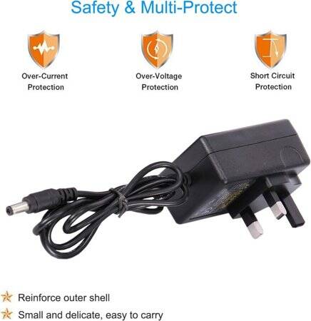 Yüksek Kaliteli Tam Amper 15V 2A Adaptör UK Fişli - 4