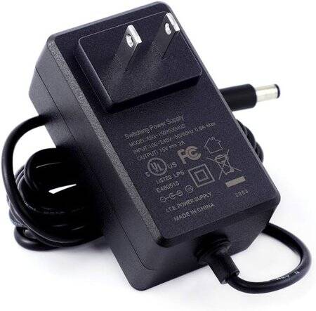 Yüksek Kaliteli Tam Amper 15V 2A Adaptör US Fişli - 1