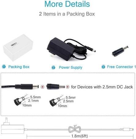Yüksek Kaliteli Tam Amper 15V 2A Adaptör US Fişli - 5