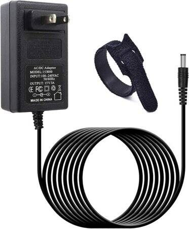 Yüksek Kaliteli Tam Amper 15V 3A Adaptör US Fişli - 1