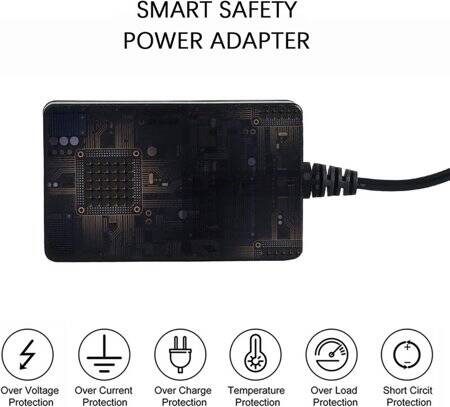 Yüksek Kaliteli Tam Amper 16.8V 0.8A Lityum Pil Şarj Cihazı UK Fişli - 4