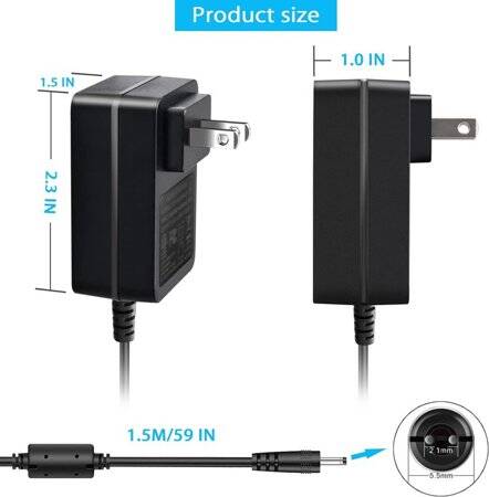 Yüksek Kaliteli Tam Amper 24V 1.5A Adaptör EU Fişli - 2