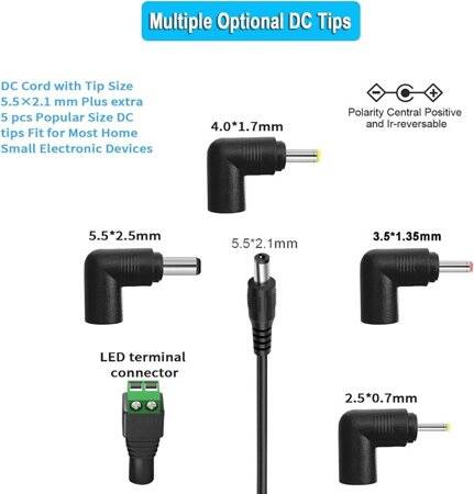 Yüksek Kaliteli Tam Amper 24V 1.5A Adaptör EU Fişli - 3