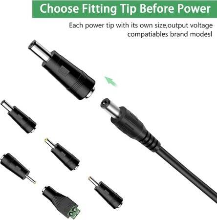 Yüksek Kaliteli Tam Amper 24V 1.5A Adaptör UK Fişli - 2