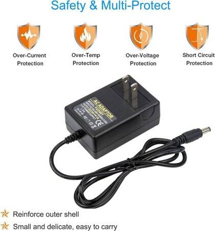 Yüksek Kaliteli Tam Amper 24V 1A Adaptör UK Fişli - 4