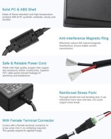 Yüksek Kaliteli Tam Amper 24V 2A Adaptör US Fişli - 4