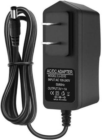 Yüksek Kaliteli Tam Amper 3V 1A Adaptör US Fişli - 1