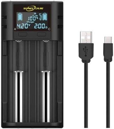 Yüksek Kaliteli Tam Amper 4.2V 1A Lityum Pil Şarj Cihazı UK Fişli - 1
