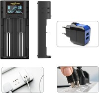 Yüksek Kaliteli Tam Amper 4.2V 1A Lityum Pil Şarj Cihazı UK Fişli - 5