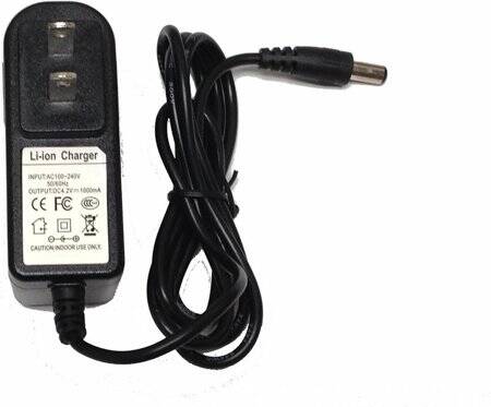 Yüksek Kaliteli Tam Amper 4.2V 1A Lityum Pil Şarj Cihazı US Fişli - 1