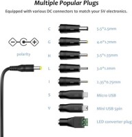 Yüksek Kaliteli Tam Amper 5V 1.5A Adaptör UK Fişli - 2