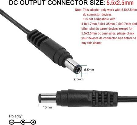 Yüksek Kaliteli Tam Amper 5V 1A Adaptör AU Fişli - 5