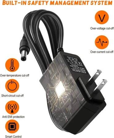 Yüksek Kaliteli Tam Amper 6V 1A Adaptör AU Fişli - 3