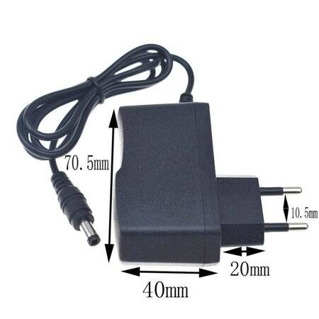 Yüksek Kaliteli Tam Amper 6V 1A Adaptör EU Fişli - 2