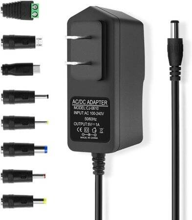 Yüksek Kaliteli Tam Amper 6V 1A Adaptör UK Fişli - 1