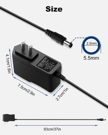 Yüksek Kaliteli Tam Amper 6V 1A Adaptör UK Fişli - 2