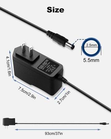 Yüksek Kaliteli Tam Amper 6V 2A Adaptör AU Fişli - 2