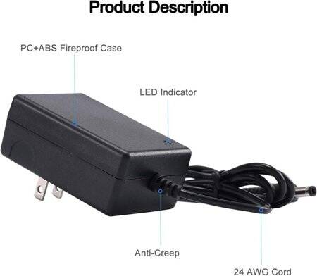 Yüksek Kaliteli Tam Amper 6V 3A Adaptör EU Fişli - 4