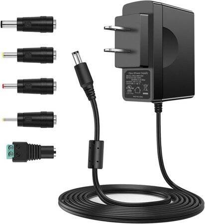 Yüksek Kaliteli Tam Amper 9V 1.5A Adaptör EU Fişli - 1