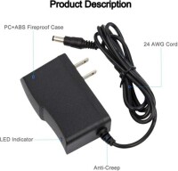 Yüksek Kaliteli Tam Amper 9V 1A Adaptör AU Fişli - 4