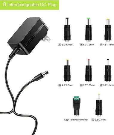 Yüksek Kaliteli Tam Amper 9V 2A Adaptör AU Fişli - 2