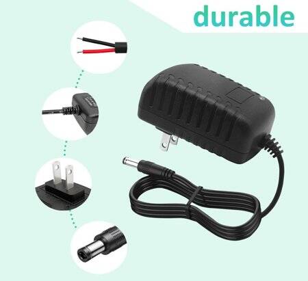 Yüksek Kaliteli Tam Amper 9V 2A Adaptör US Fişli - 3