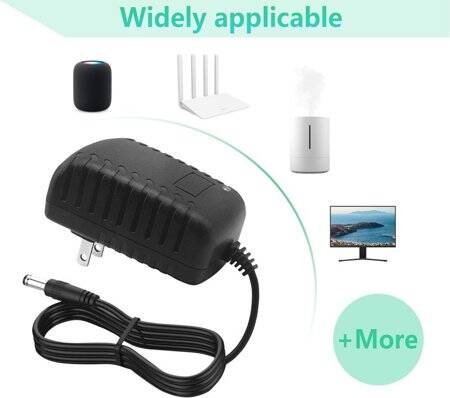 Yüksek Kaliteli Tam Amper 9V 2A Adaptör US Fişli - 4