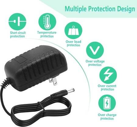 Yüksek Kaliteli Tam Amper 9V 2A Adaptör US Fişli - 5