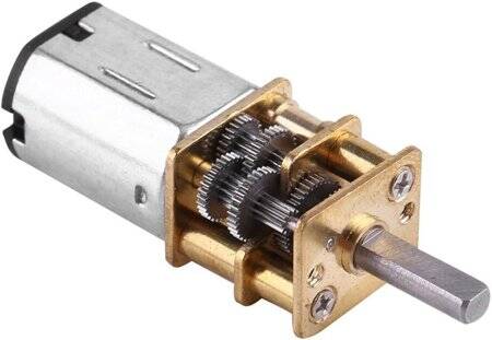 Yüksek Tork N20 12V 15RPM Mikro DC Metal Dişli Düşürücü MotorAzaltma Oranı 1:1000 - 1